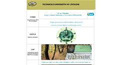 Desktop Screenshot of etools.tuzvo.sk